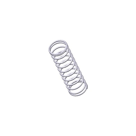 Approved Vendor Compression Spring, O= .812, L= 2.75, W= .063 G809964289